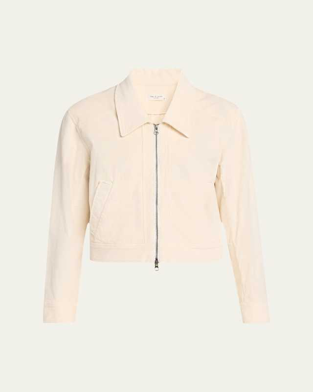 Anya Zip Corduroy Jacket